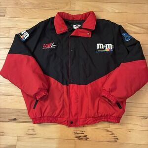 Elliot Sadler #38 M&M Nascar Racing Team Jacket 2XL Vintage Ashley USA Made